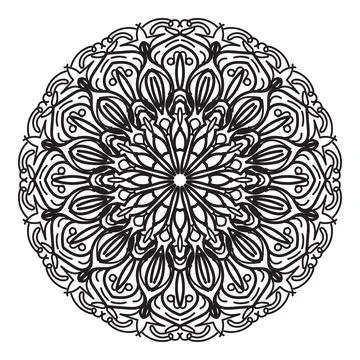 Mandala Luxury Design Stock Illustration