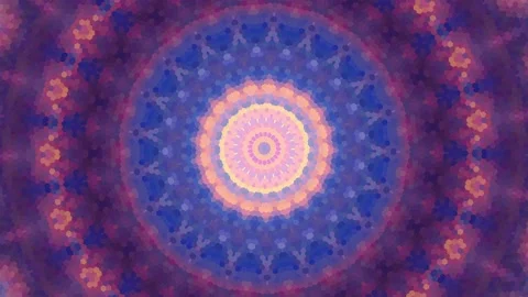 Mandala ornament abstract background. Dynamic ornamental loop pattern. Stock Footage 227746644