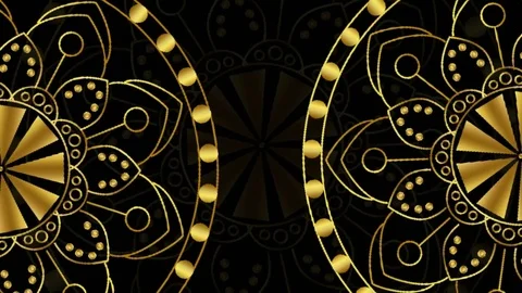 Mandala ornament Stock Footage 122049027