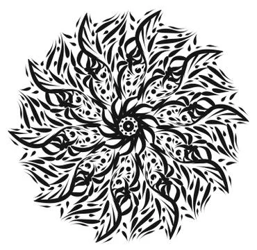 Mandala ornament Stock Illustration