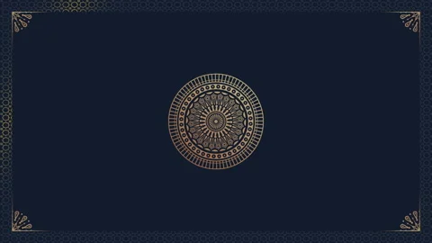 Mandala Ornament.Abstract background or pattern Stock Footage 165994007
