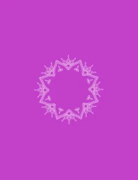 Mandala - ornamental circle Stock Illustration