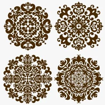 Mandala Ornamental pattern Stock Illustration