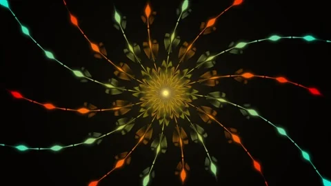 Mandala Pattern Background Animation, Seamless Loop Animation. Stock Footage 247656136