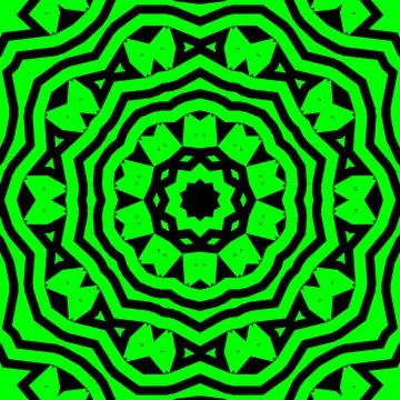 Mandala pattern illustration. Stock Illustration