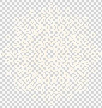 Mandala pattern ornament hand drawing illustrtion symmetrical meditation art Stock Illustration