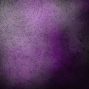 Mandala on a purple background. Background. Texture. Patterns. Blackout Stock Photos
