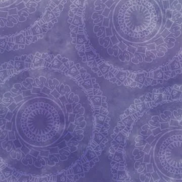 Mandala on a purple background. Background. Texture. Patterns. Stock Photos