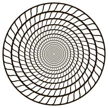 Mandala. Round Ornament Pattern Stock Illustration