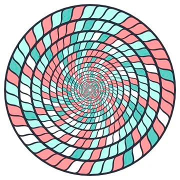 Mandala. Round Ornament Pattern Stock Illustration