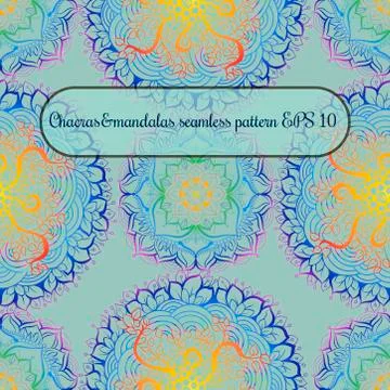 Mandala. Round ornament pattern Stock Illustration