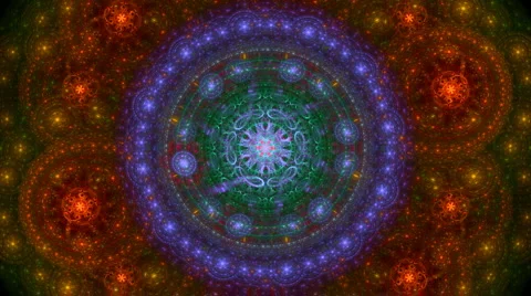 Mandala 'scope Stock Footage 981071