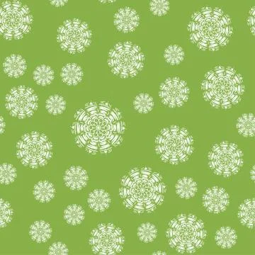 Mandala seamless pattern on a colored background Stock Illustration