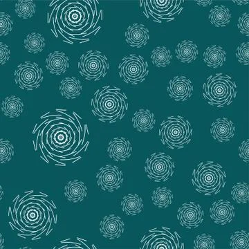 Mandala seamless pattern on a colored background Stock Illustration
