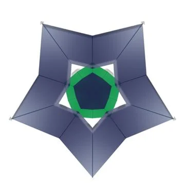 Mandala Shiny Piece Element Gradient Abstract Creative Background for Digit.. イラスト素材