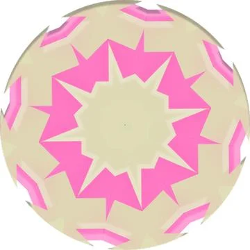 Mandala Shiny Piece Element Gradient Abstract Creative Background for Digit.. イラスト素材