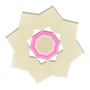 Mandala Shiny Piece Element Gradient Abstract Creative Background for Digit.. Stockillustratie