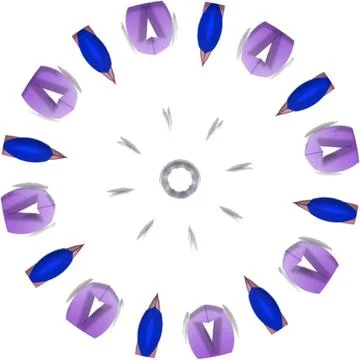 Mandala Shiny Piece Element Gradient Abstract Creative Background for Digit.. Stockillustratie