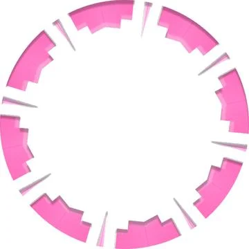 Mandala Shiny Piece Element Gradient Abstract Creative Background for Digit.. Illustrazione stock