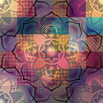 Mandala symbol Stock-Illustration