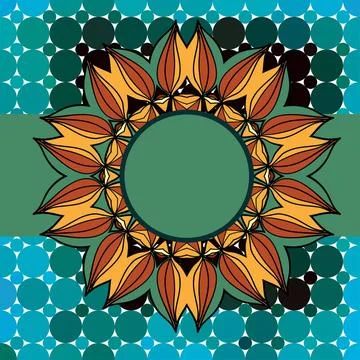 Mandala triangle vector mandala triangle vector Copyright: xZoonar.com/Dmi... 写真素材