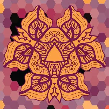 Mandala triangle vector mandala triangle vector Copyright: xZoonar.com/Dmi... Stock Photos