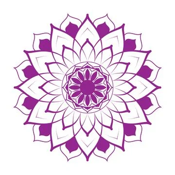 Mandala vector art illustration Stock Illustration
