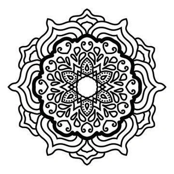 Mandala Vector Art Pattern Design イラスト素材