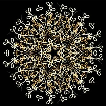 Mandala vector baground Stock Illustration