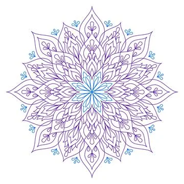 Mandala. Vector decorative elements. Stock Illustration