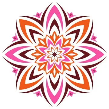 Mandala. Vector decorative elements. Oriental pattern, vector illustration. Stock Illustration