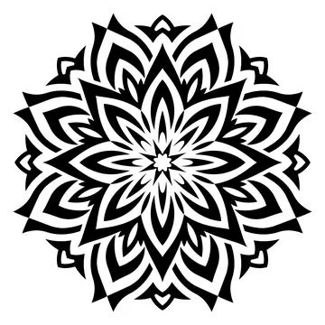 Mandala. Vector decorative elements. Oriental pattern, vector illustration. Stock Illustration