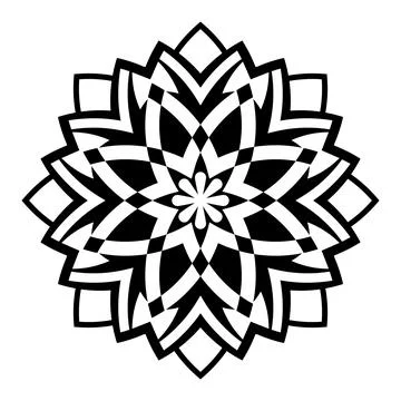 Mandala. Vector decorative elements. Oriental pattern, vector illustration. Illustrazione stock