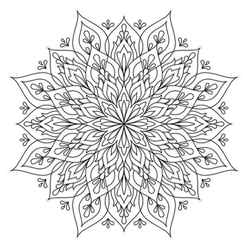Mandala. Vector decorative elements. Oriental pattern, vector illustration. 스톡 일러스트