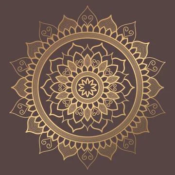 Mandala Vector Design Element Stock Illustration