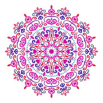 Mandala Vector Design Element Stock Illustration