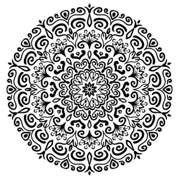 Mandala Vector Design Element Stock Illustration