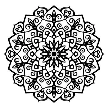 Mandala Vector Design Element Stock Illustration