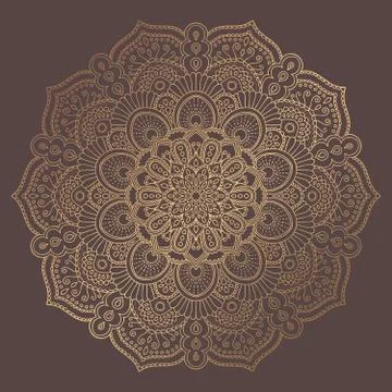 Mandala Vector Design Element Stock Illustration
