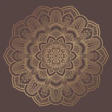 Mandala Vector Design Element Stock Illustration