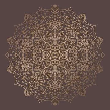 Mandala Vector Design Element Stock Illustration