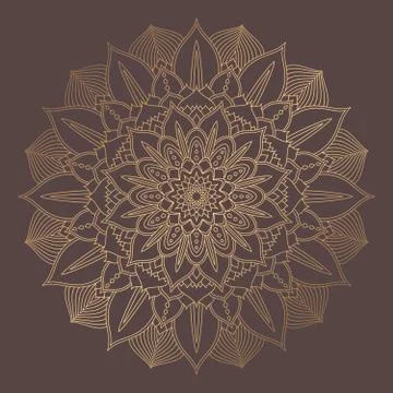 Mandala Vector Design Element Stock Illustration
