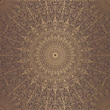 Mandala Vector Design Element Stock Illustration