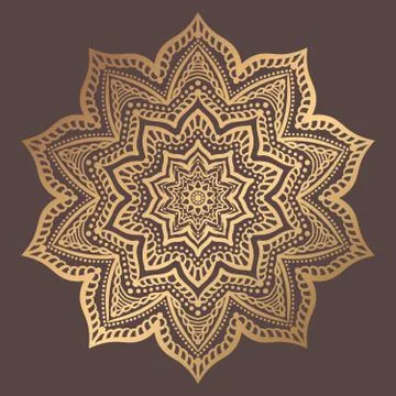 Mandala Vector Design Element Stock Illustration