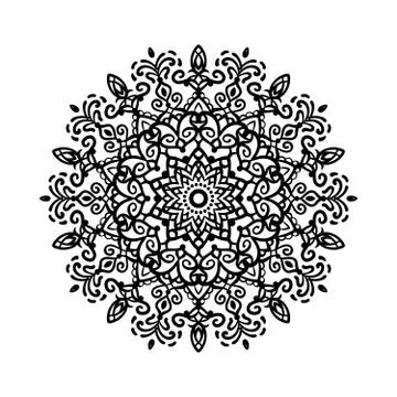 Mandala Vector Design Element Stock Illustration