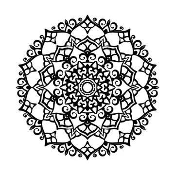 Mandala Vector Design Element Stock Illustration