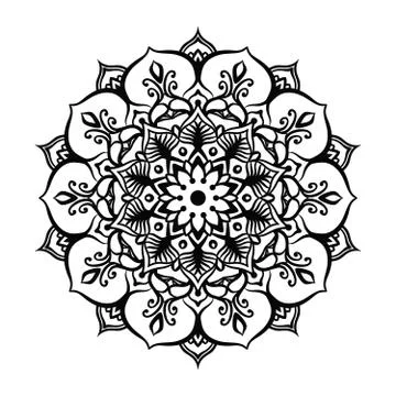 Mandala Vector Design Element Stock Illustration