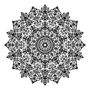 Mandala Vector Design Element Stock Illustration