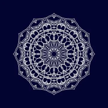 Mandala vector pattern design background イラスト素材