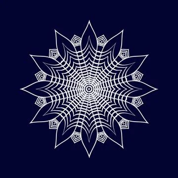 Mandala vector pattern design background Stock Illustration